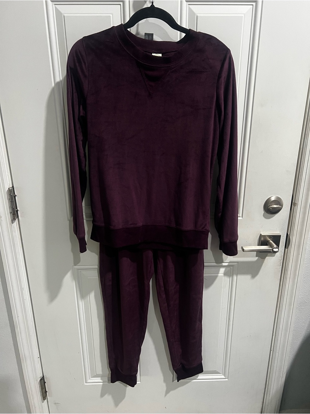 Honeydew Intimates Plush Lounge Set in Plum